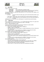 Предварительный просмотр 25 страницы ALGE-Timing TDC8001 Manual