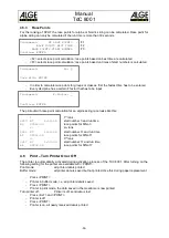 Preview for 39 page of ALGE-Timing TDC8001 Manual