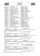 Preview for 41 page of ALGE-Timing TDC8001 Manual