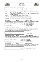 Предварительный просмотр 46 страницы ALGE-Timing TDC8001 Manual