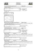 Preview for 47 page of ALGE-Timing TDC8001 Manual