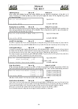 Preview for 50 page of ALGE-Timing TDC8001 Manual