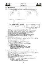 Preview for 59 page of ALGE-Timing TDC8001 Manual