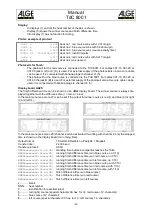 Предварительный просмотр 61 страницы ALGE-Timing TDC8001 Manual