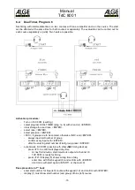 Предварительный просмотр 70 страницы ALGE-Timing TDC8001 Manual