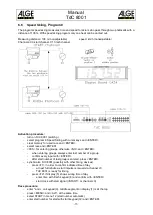 Предварительный просмотр 77 страницы ALGE-Timing TDC8001 Manual