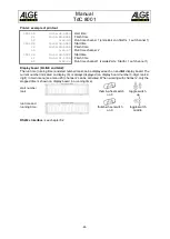 Preview for 85 page of ALGE-Timing TDC8001 Manual