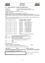 Предварительный просмотр 110 страницы ALGE-Timing TDC8001 Manual