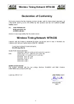 Preview for 3 page of ALGE-Timing WTN-DB Manual