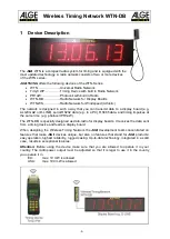 Preview for 5 page of ALGE-Timing WTN-DB Manual