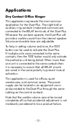 Preview for 12 page of Algo 1825 Duet Plus Installation Manual