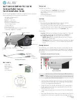 ALIBI ALI-TS4012R Quick Installation Manual предпросмотр