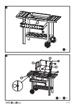 Предварительный просмотр 34 страницы Alice's Garden ALFRED BBQ808WD Manual