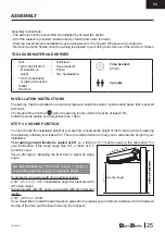 Предварительный просмотр 25 страницы Alice's Garden AWM3X2SC Manual