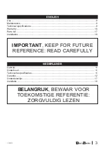 Preview for 3 page of Alice's Garden NW-H7100 Quick Start Manual