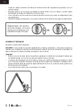 Preview for 8 page of Alice's Garden TRAMONTANE SW195BRG Manual