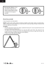 Предварительный просмотр 14 страницы Alice's Garden TRAMONTANE SW195BRG Manual