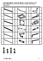 Preview for 12 page of Alice's Garden TRIOMPHE PGBC3X3 Assembly Instructions Manual