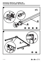 Preview for 13 page of Alice's Garden TRIOMPHE PGBC3X3 Assembly Instructions Manual