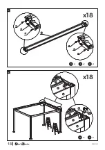 Preview for 18 page of Alice's Garden TRIOMPHE PGBC3X3 Assembly Instructions Manual