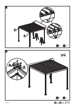 Preview for 19 page of Alice's Garden TRIOMPHE PGBC3X3 Assembly Instructions Manual