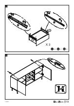 Preview for 19 page of Alice's Home MIKA IMKBUFFET160WD Assembly Instructions Manual