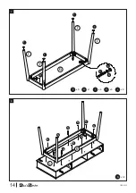 Предварительный просмотр 14 страницы Alice's Home Mika IMKDESK120 Manual