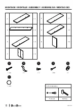 Предварительный просмотр 8 страницы Alice's Home PIETER ISHPB173 Assembly Instructions Manual