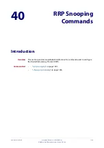 Preview for 1394 page of Alied Telesis GS970M/10 Command Reference Manual