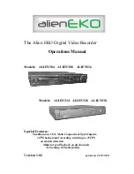 Preview for 1 page of Alien Eko ALIEN304 Operation Manual