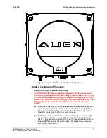 Предварительный просмотр 21 страницы Alien ALR-9650 Hardware Setup Manual