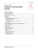 Preview for 3 page of Alien ALR-9680 Hardware Setup Manual