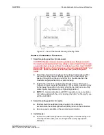 Предварительный просмотр 19 страницы Alien ALR-9900 Hardware Setup Manual