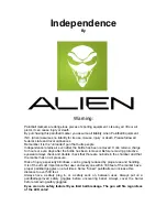 Alien Independence Manual предпросмотр