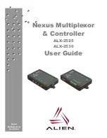 Alien Nexus ALX-2525 User Manual preview