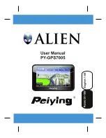 Preview for 1 page of Alien PY-GPS7005 User Manual