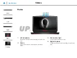 Предварительный просмотр 8 страницы Alienware 15 R2 Quick Start Manual