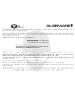 Предварительный просмотр 14 страницы Alienware A9090 User Manual