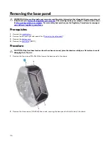 Предварительный просмотр 116 страницы Alienware Area-51 Threadripper Edition R7 Service Manual