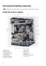 Предварительный просмотр 10 страницы Alienware Aurora R13 Service Manual