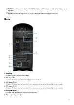 Предварительный просмотр 9 страницы Alienware Aurora R15 Setup And Specifications