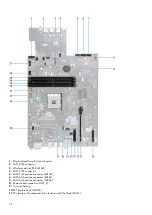 Предварительный просмотр 74 страницы Alienware Aurora Ryzen Edition R14 Service Manual