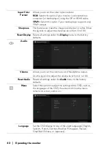 Предварительный просмотр 42 страницы Alienware AW2720HFA User Manual