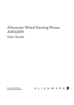 Alienware AW320M User Manual preview