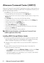 Предварительный просмотр 8 страницы Alienware AW320M User Manual