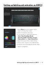 Предварительный просмотр 11 страницы Alienware AW410K User Manual