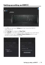 Предварительный просмотр 12 страницы Alienware AW410K User Manual