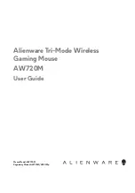 Alienware AW720M User Manual preview