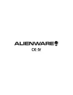 Предварительный просмотр 1 страницы Alienware CE-IV Hub User Manual