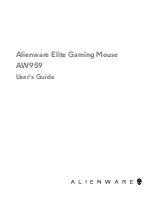 Preview for 1 page of Alienware Elite AW959 User Manual